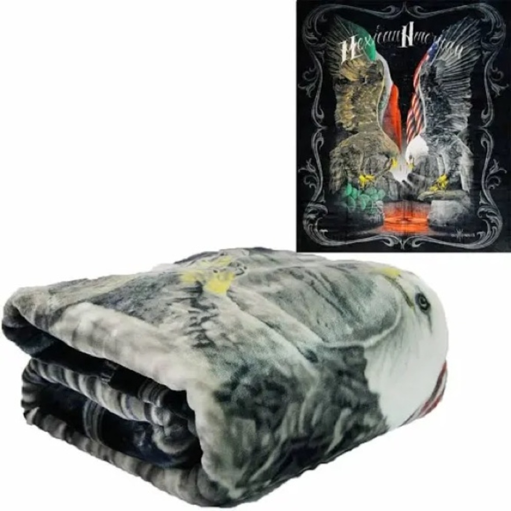 “Mexican-American" Signature Collection Queen Size Blanket
